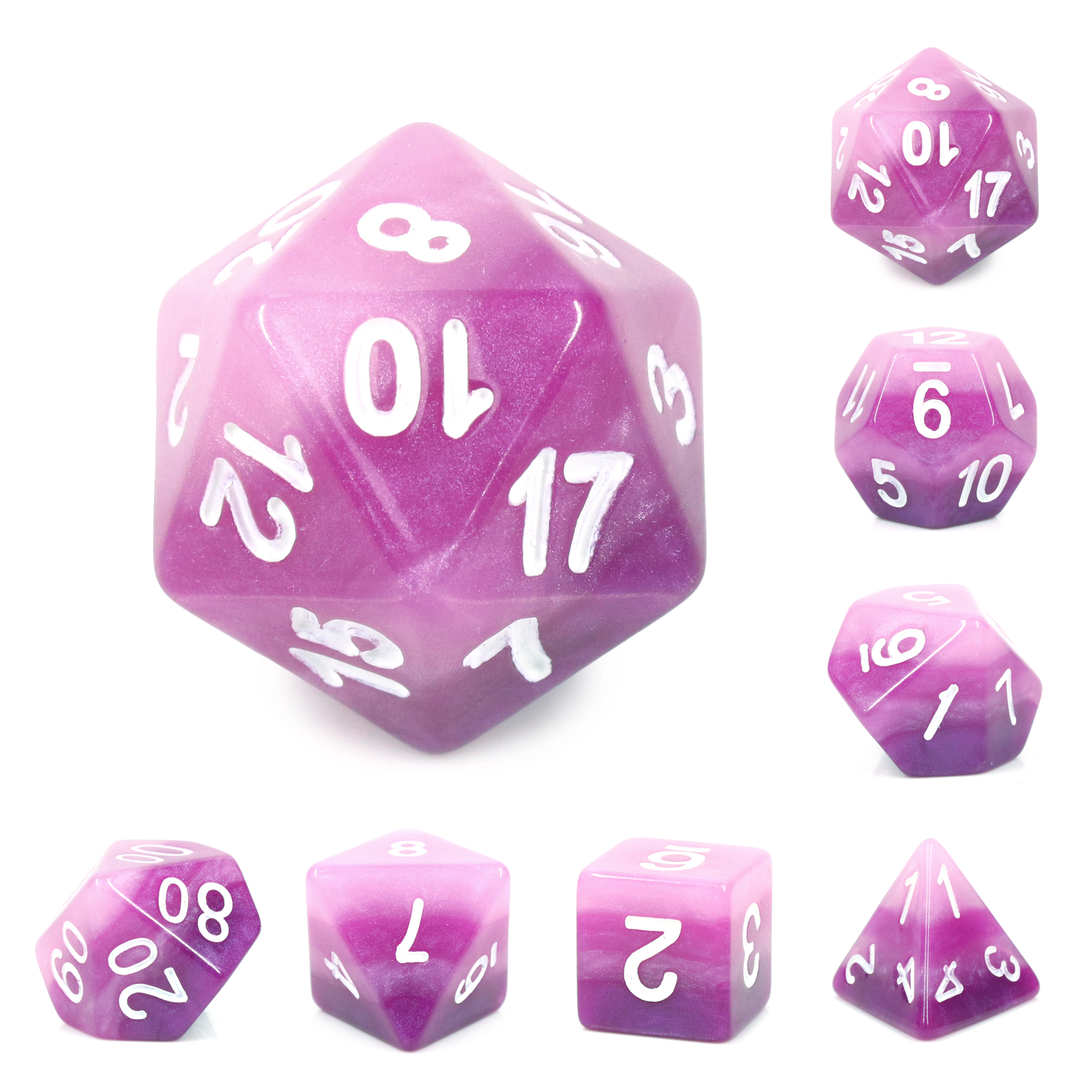 Purple Layer Dice