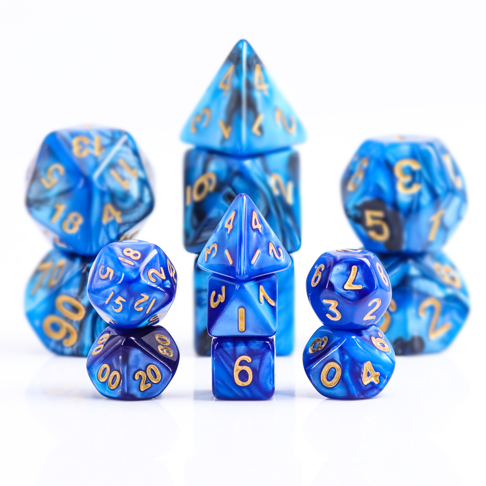 Mini DiceBlue Pearl,Mini Dice